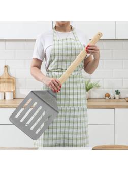 Лопата с прорезями для пиццы и коржей, 84×24×4,5 см