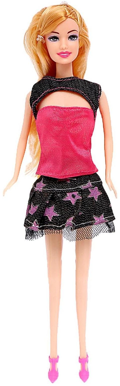 Кукла-модель «Лена» на машине, с аксессуарами