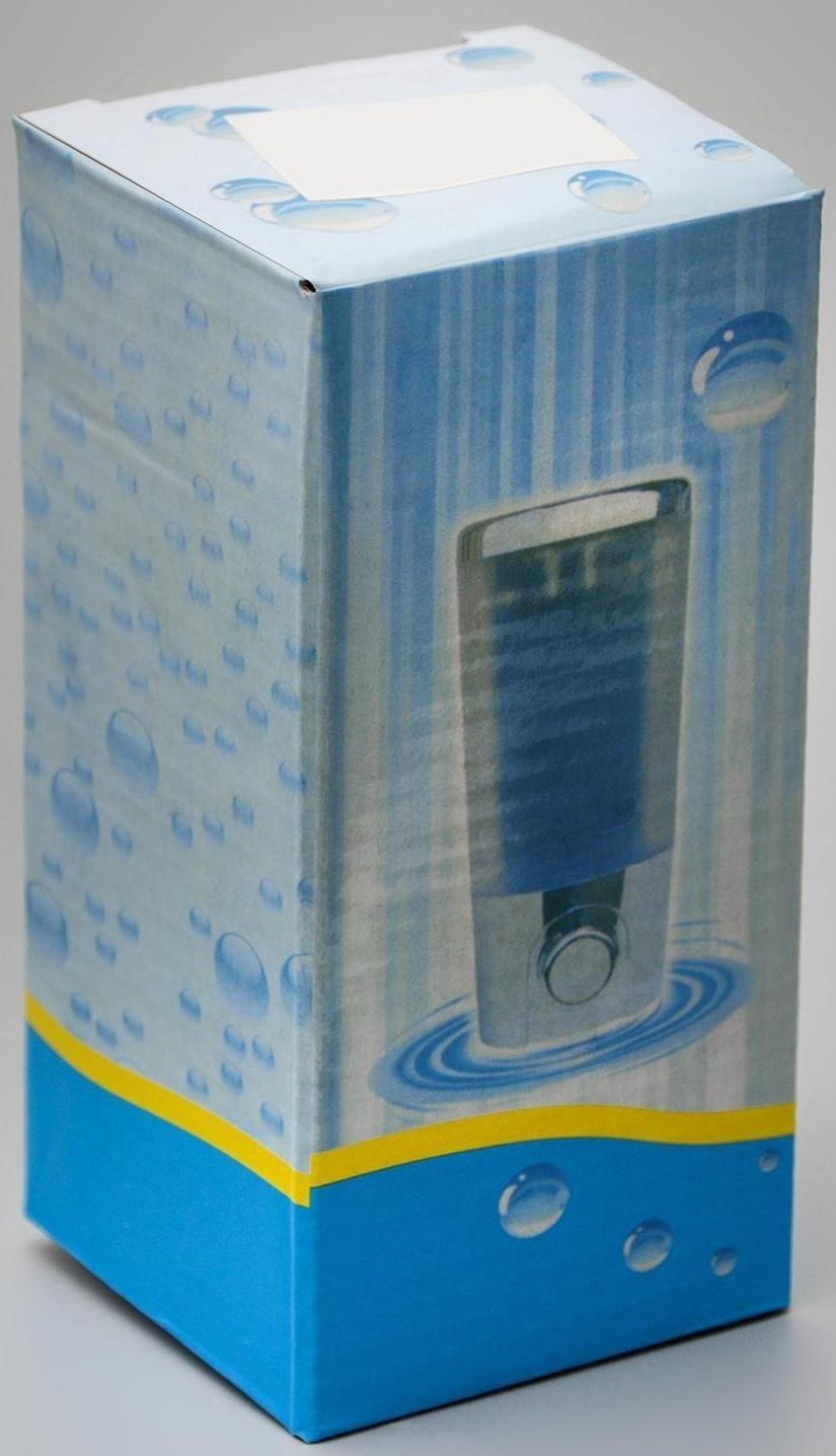 Диспенсер для антисептика/жидкого мыла механический, 400 мл, металл, цвет хром