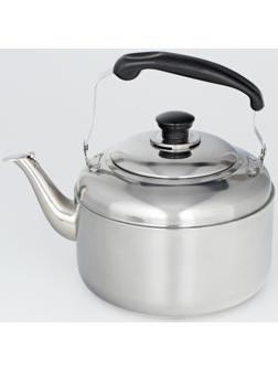 Чайник из нержавеющей стали, 4 л, цвет хромированный