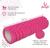 Роллер для йоги 30 х 10 см,  массажный, цвет розовый