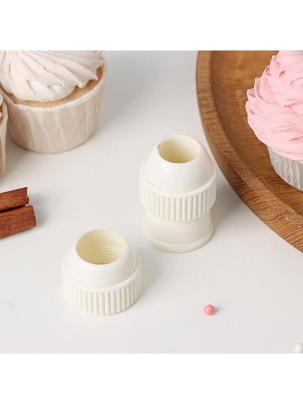 Адаптер для насадок на кондитерский мешок Доляна, d=2,5/3 см