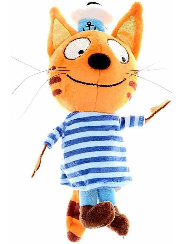 Мягкая музыкальная игрушка «Коржик», 14 см, Три кота