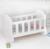 Кроватка – люлька «Люлилю» белая, с постельным бельём, МИКС