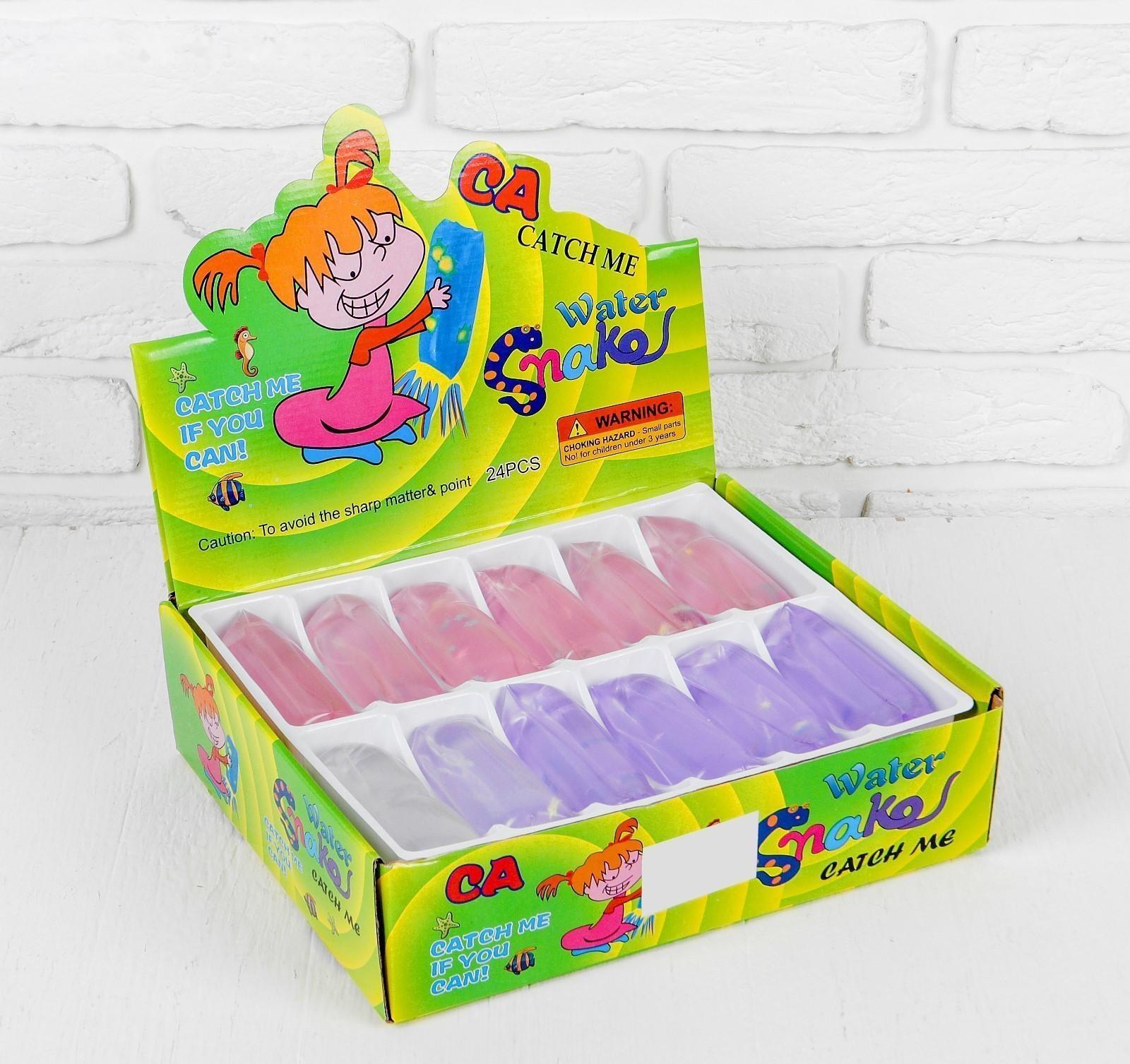 Мялка «Скользун», с водой, звёзды, маленький цвета МИКС