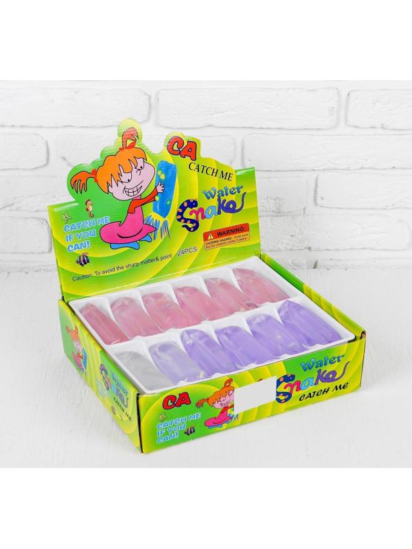 Мялка «Скользун», с водой, звёзды, маленький цвета МИКС