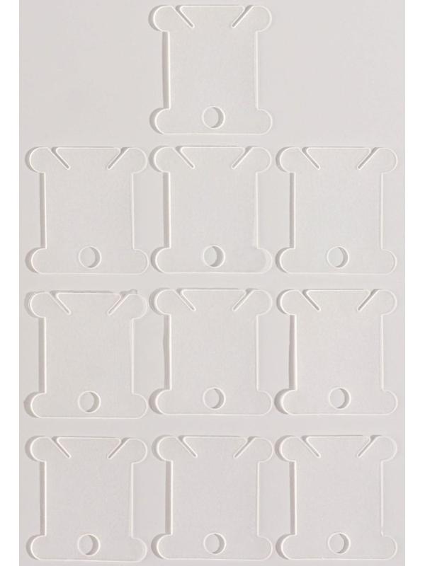 Набор для вышивания крестиком: канва без рисунка 30 × 20 см, нитки 20 шт, пяльцы d = 18 см, иглы 6 шт, шпульки 10 шт