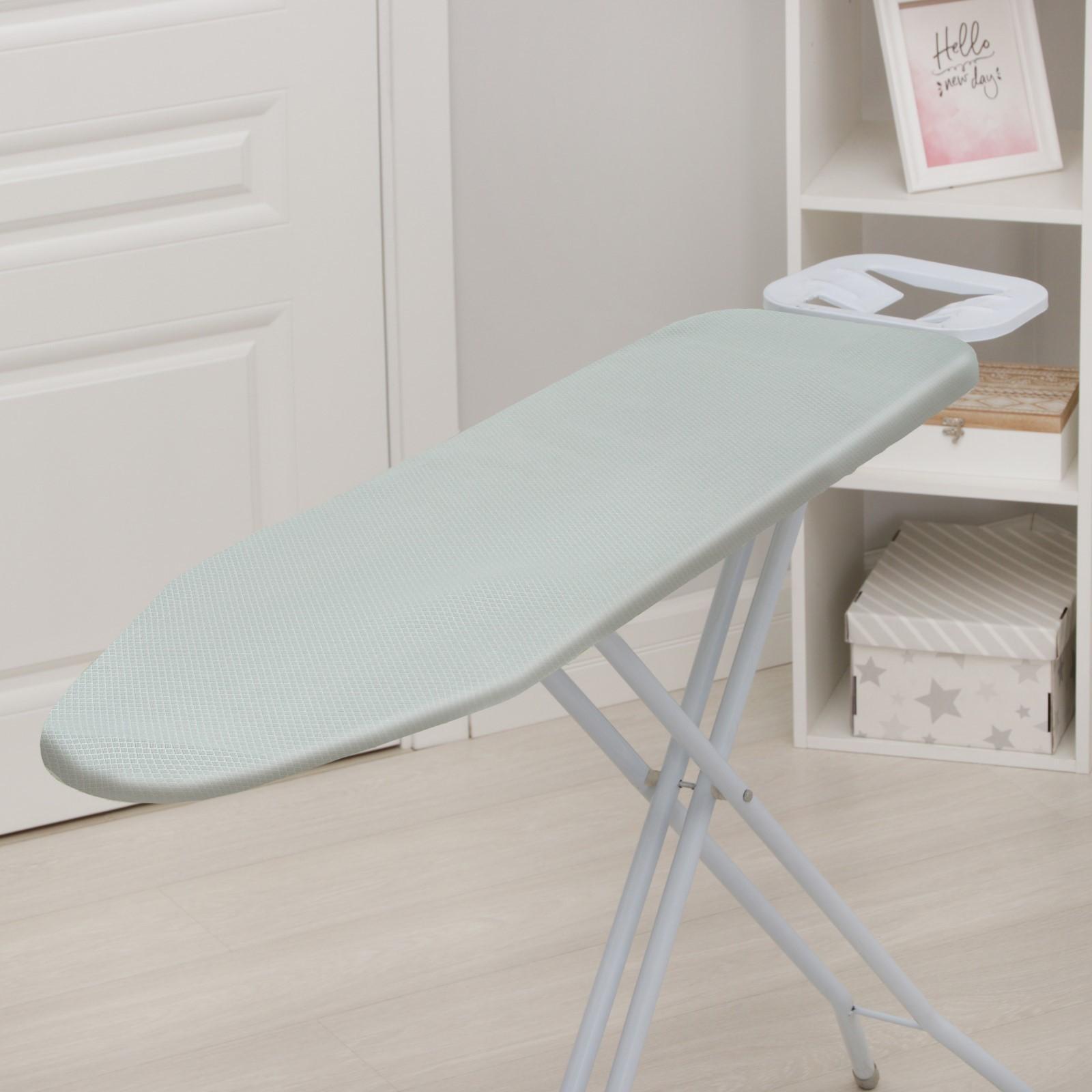Чехол для гладильной доски Airmesh, 125×47 см, термостойкий, цвет серый