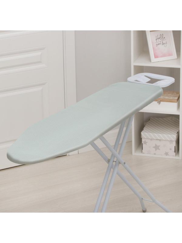 Чехол для гладильной доски Airmesh, 125×47 см, термостойкий, цвет серый