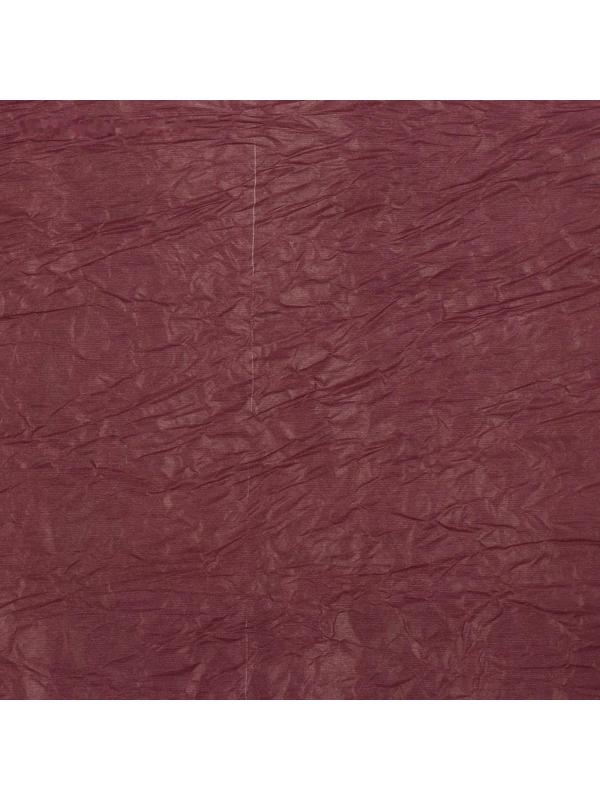 Бумага упаковочная, жатая, эколюкс, бордовая, однотонная, двусторонняя, рулон 1 шт., 0,7 x 5 м