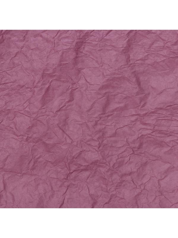 Бумага упаковочная, жатая, эколюкс, бордовая, однотонная, двусторонняя, рулон 1 шт., 0,7 x 5 м