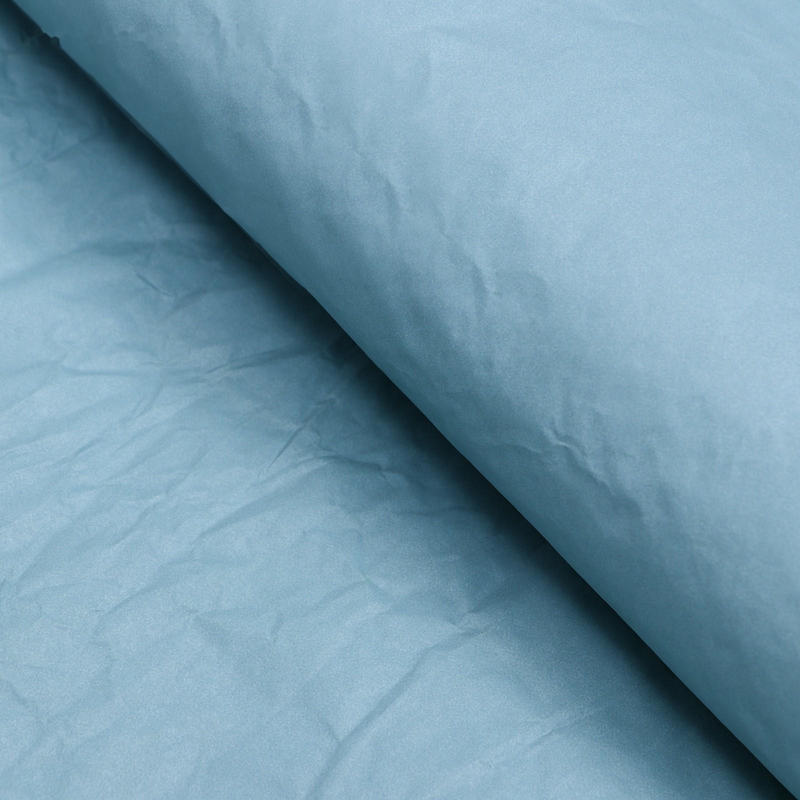 Бумага для упаковки, жатая, эколюкс, двусторонняя, двухцветная, бирюзовая, салатовая, зеленая, рулон 1 шт., 0,7 х 5 м