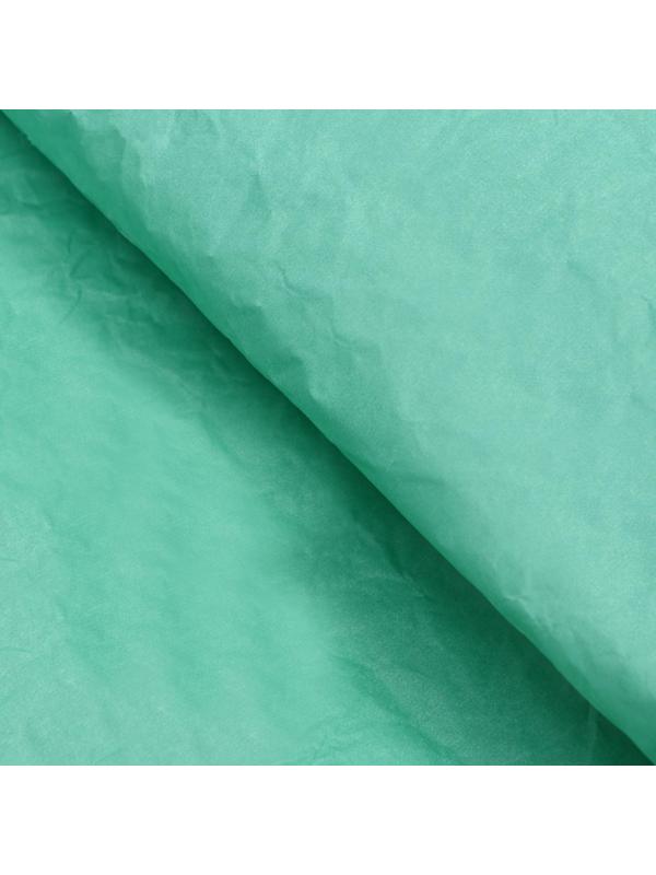 Бумага для упаковки, жатая, эколюкс, двусторонняя, двухцветная, бирюзовая, салатовая, зеленая, рулон 1 шт., 0,7 х 5 м