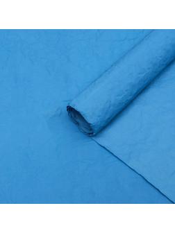 Бумага для упаковок, эколюкс, синяя. двусторонняя, однотонная, рулон 1 шт., 0,7 х 5 м