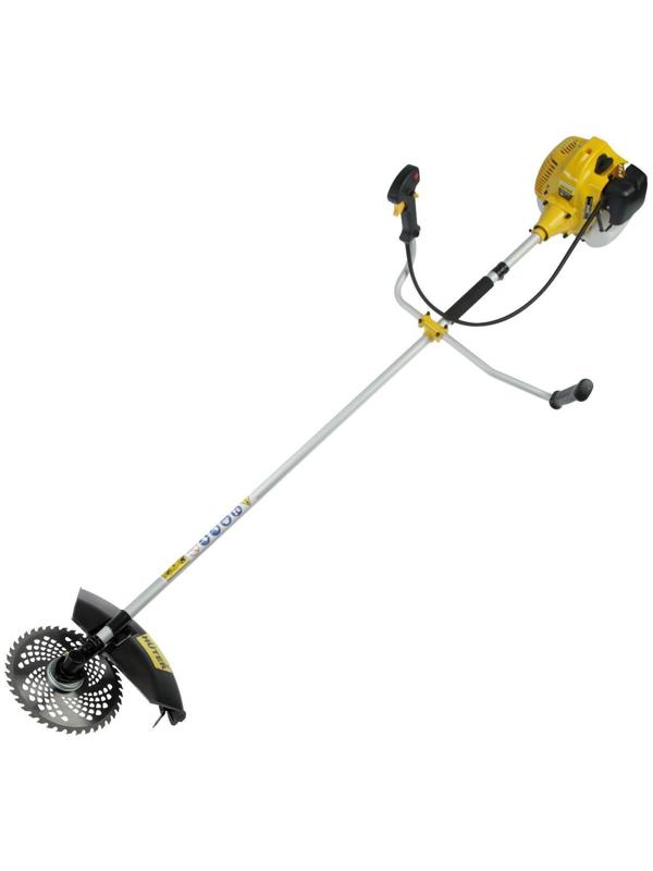 Триммер Huter GGT-1500TX, 2Т, 1500 Вт, 2 л.с., 43 см3, 9500 об/мин, леска/нож