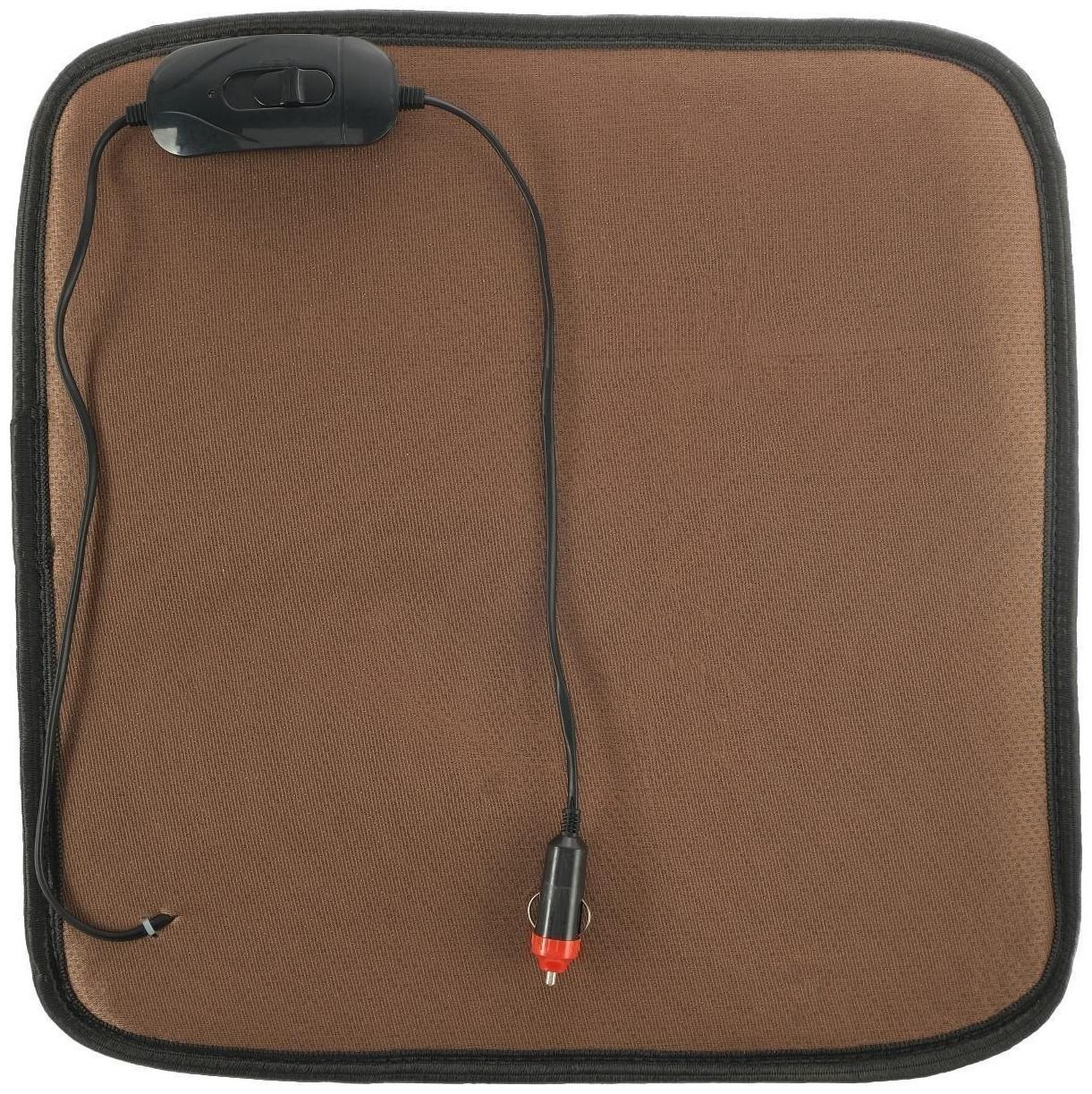 Накидка с подогревом TORSO, 12 В, регулятор, 42×42 см, провод 90 см, черный