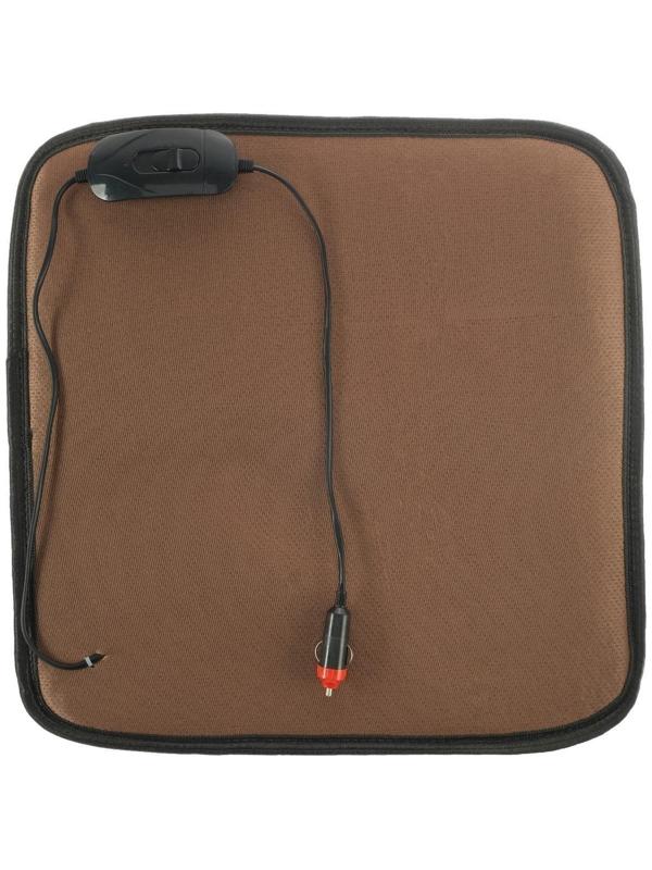 Накидка с подогревом TORSO, 12 В, регулятор, 42×42 см, провод 90 см, черный