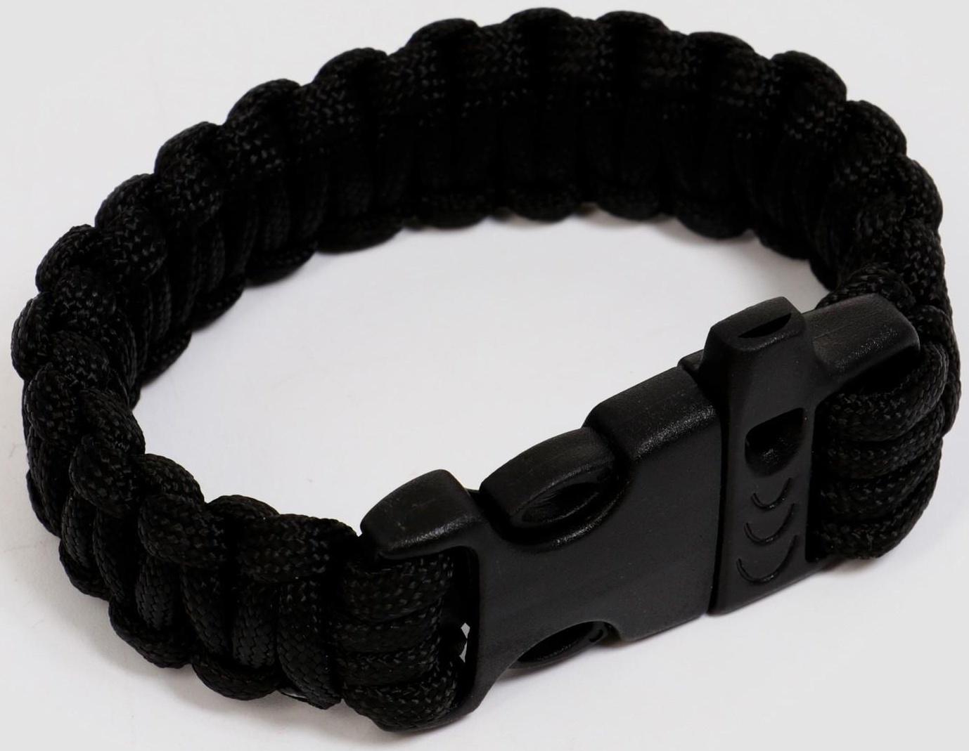 Набор для выживания 4в1 (фонарь, карта для выживания, паракорд, компас)