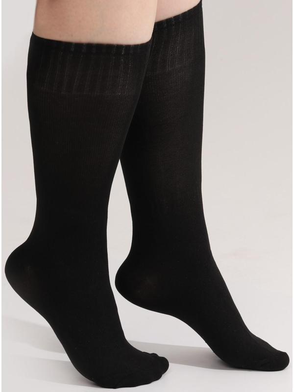 Гольфы утягивающие, универсальные, 36-39 р-р, пара, цвет чёрный