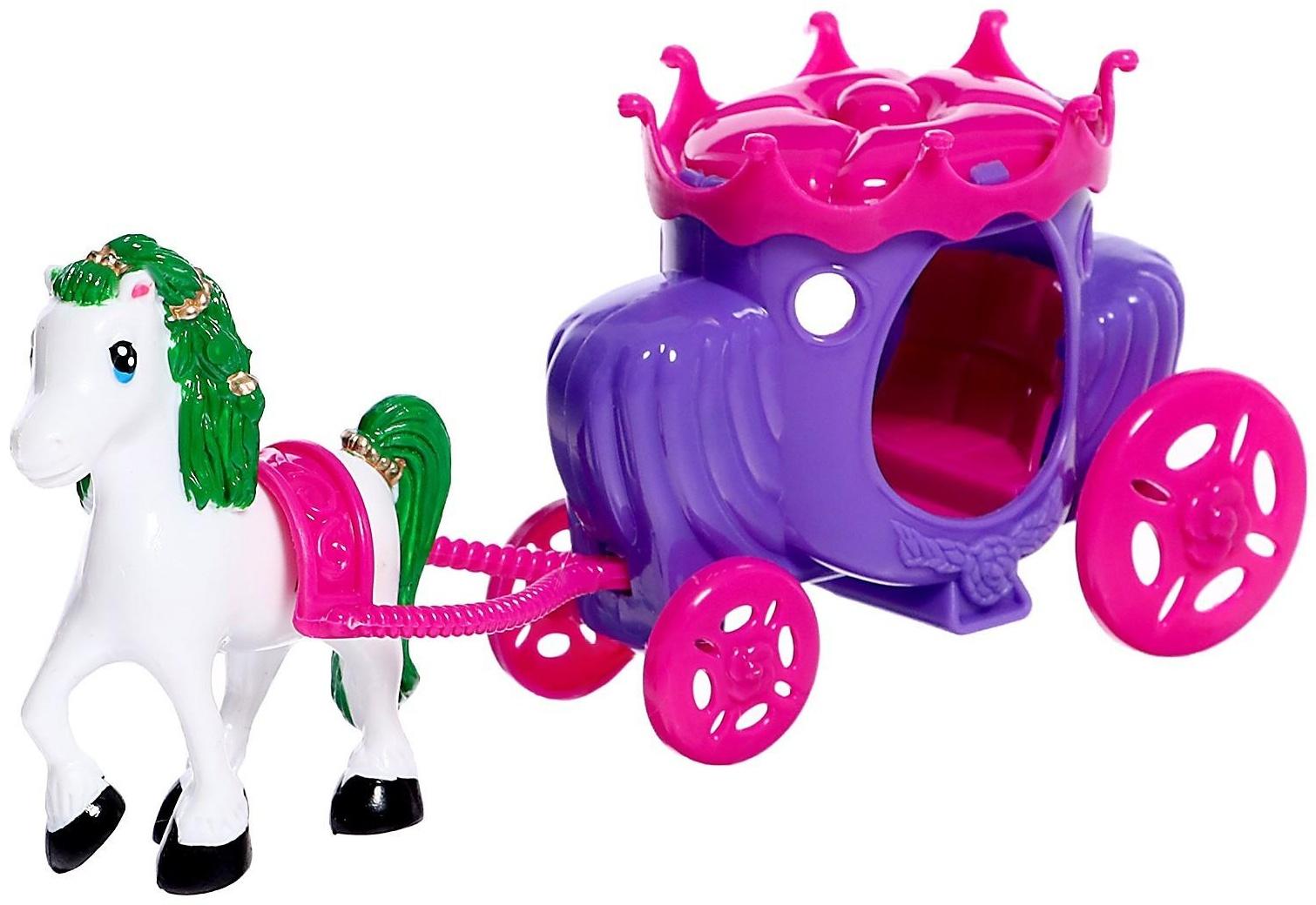 Замок для кукол, с фигурками, свет, звук, с аксессуарами