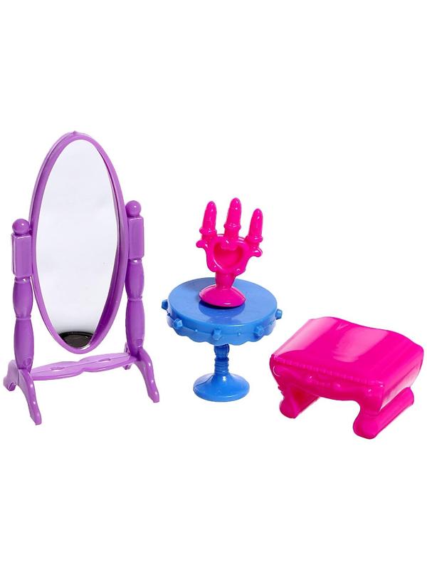 Замок для кукол, с фигурками, свет, звук, с аксессуарами