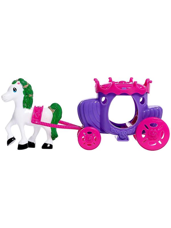 Замок для кукол, с фигурками, свет, звук, с аксессуарами