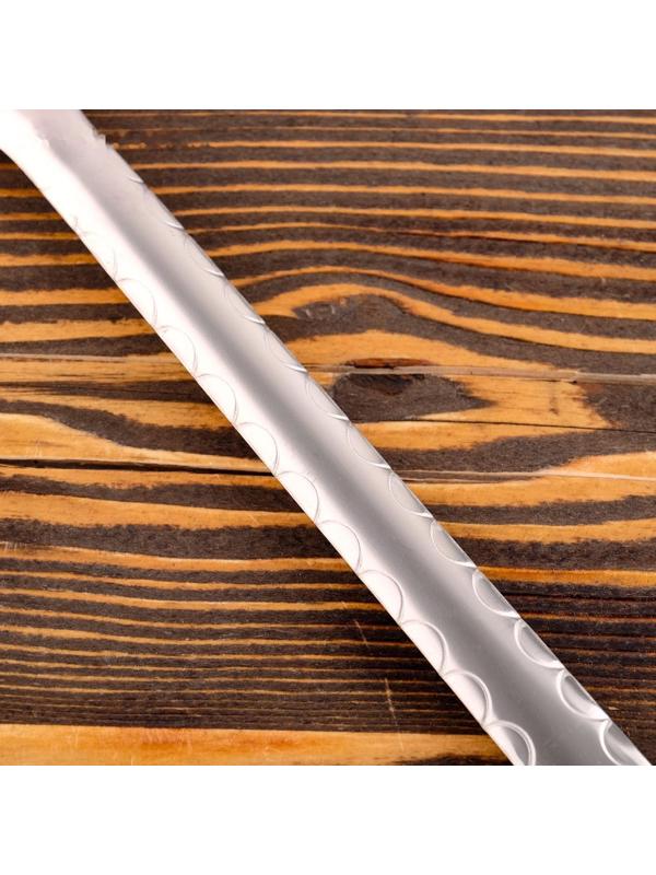 Шумовка для казана узбекская 48см, диаметр 17см, с деревянной ручкой