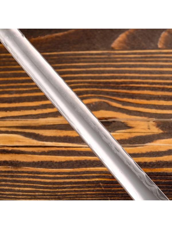 Шумовка для казана узбекская 48см, диаметр 17см, с деревянной ручкой