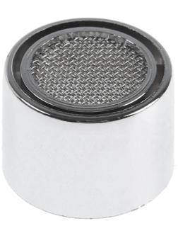 Аэратор ZEIN, внутренняя резьба, d=22 мм, сетка металл, корпус пластик, цвет хром