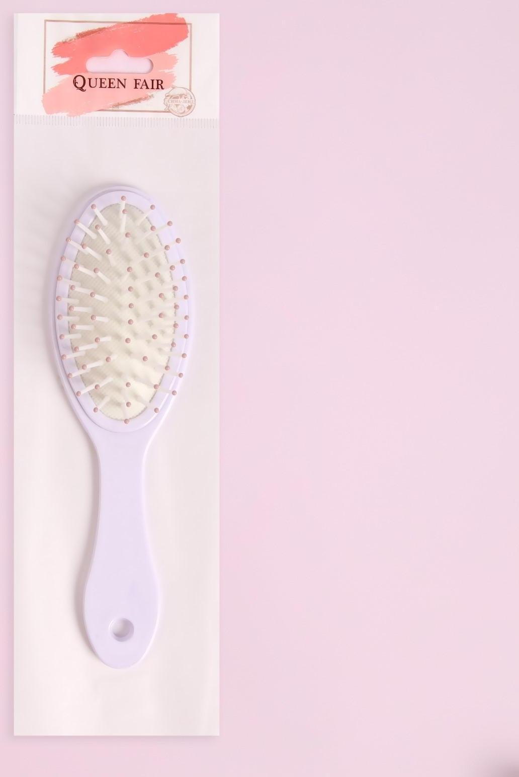 Расчёска массажная, 5,3 × 17,5 см, рисунок МИКС