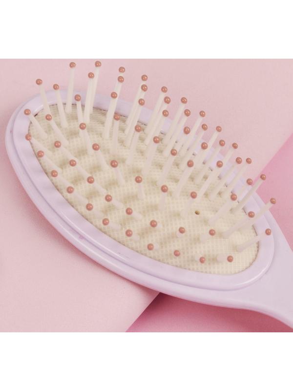 Расчёска массажная, 5,3 × 17,5 см, рисунок МИКС