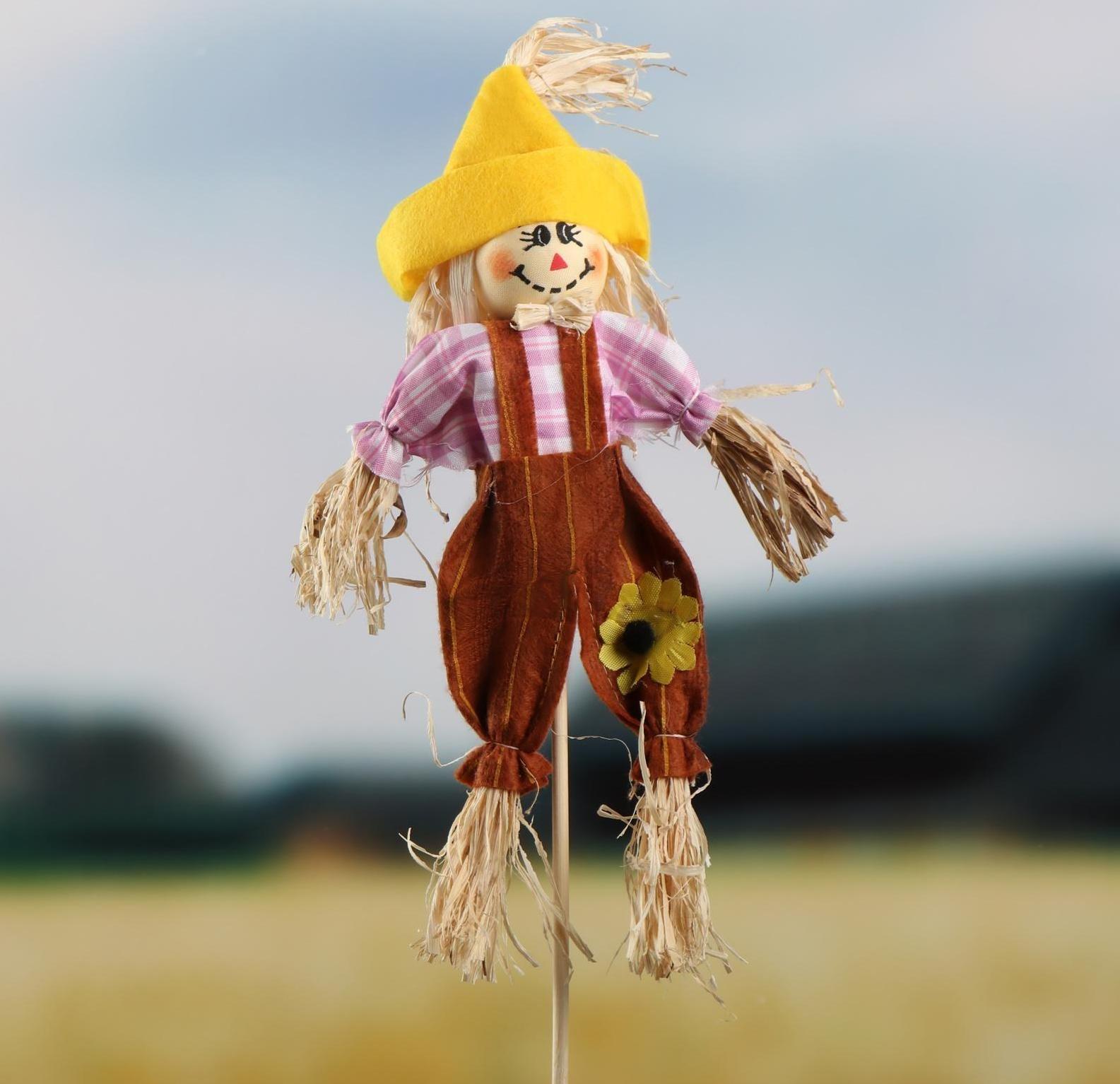 Огородное пугало, h = 50 см, МИКС