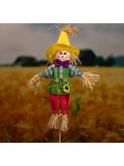 Огородное пугало, h = 80 см, МИКС