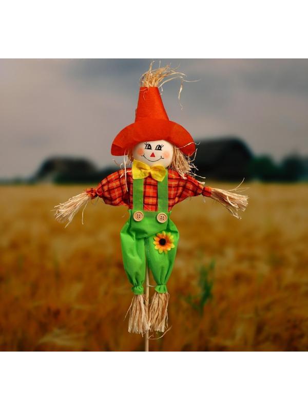 Огородное пугало, h = 80 см, МИКС