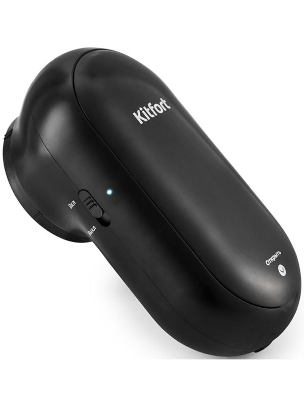 Машинка для удаления катышков Kitfort КТ-2040, 2 Вт, от АКБ, чёрная