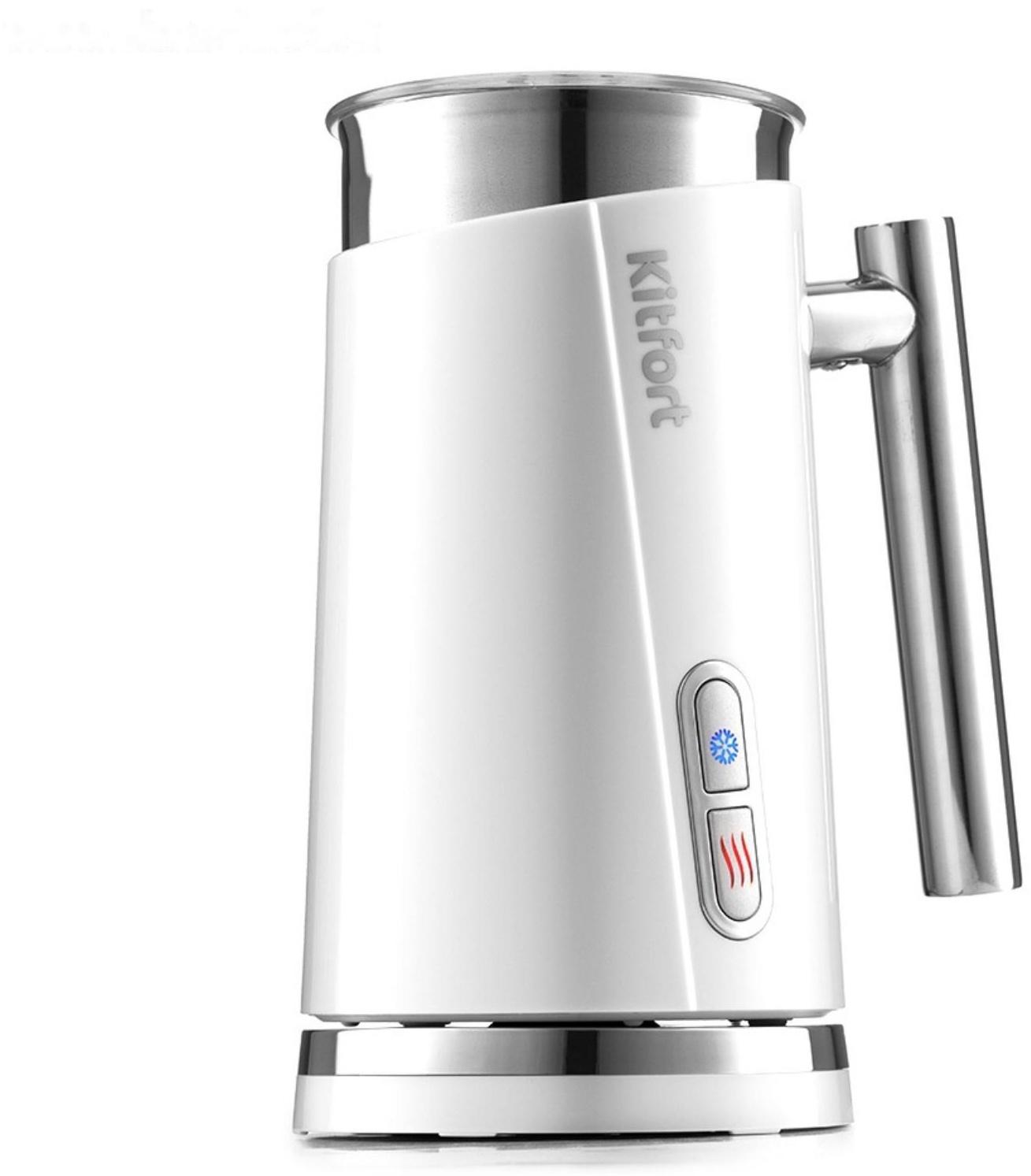 Капучинатор Kitfort КТ-751-2, 500 Вт, 0.3 л, 4 режима, белый