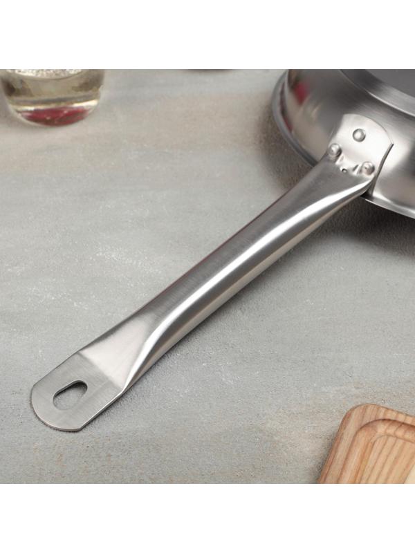 Сковорода, d=24 см, h=5 см, тройное дно, индукция