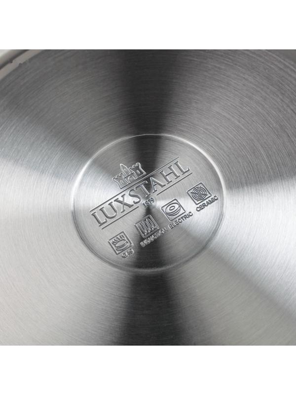 Сковорода, d=24 см, h=5 см, тройное дно, индукция