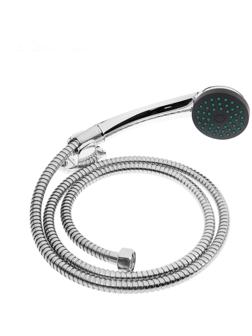 Набор для душа ZEIN Z0301, шланг 150 см, держатель, гайки пластик, лейка 1 режим