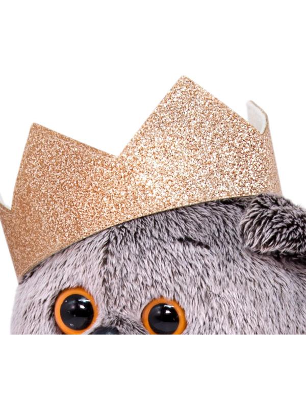 Мягкая игрушка «Басик-царь», 22 см