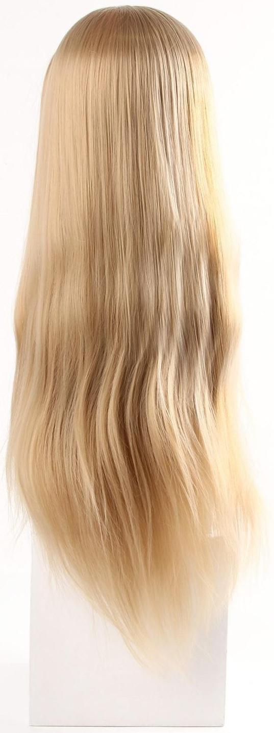 Голова учебная, искусственный волос, 55-60 см, без штатива, цвет блонд