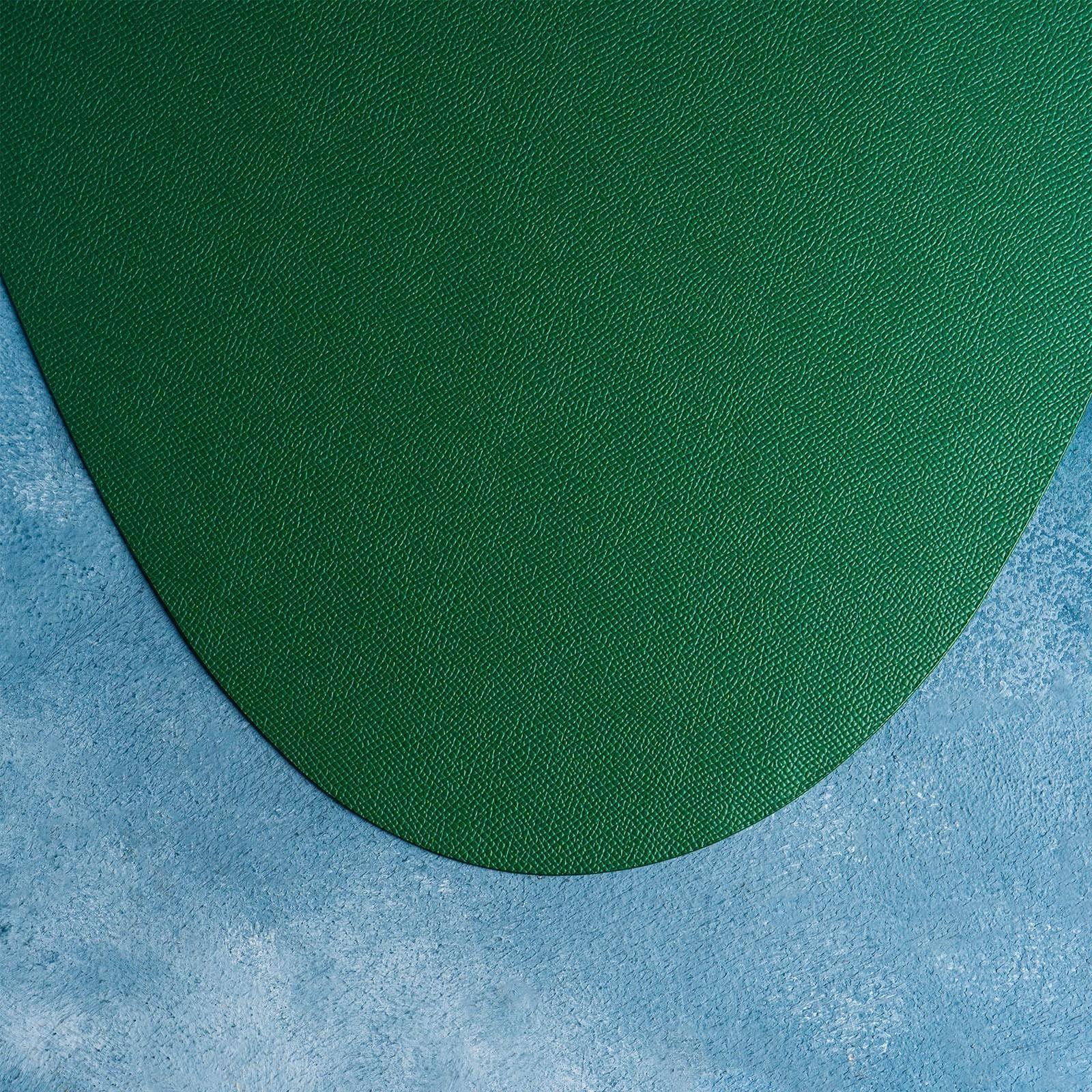 Салфетка сервировочная на стол «Тэм», 44×35,5 см, цвет зелёный