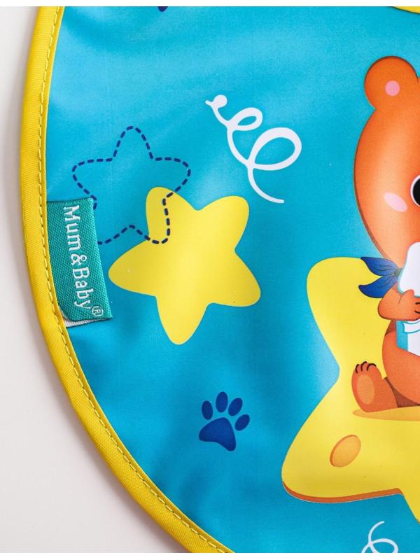 Нагрудник «Малыш» непромокаемый на завязках, виды МИКС