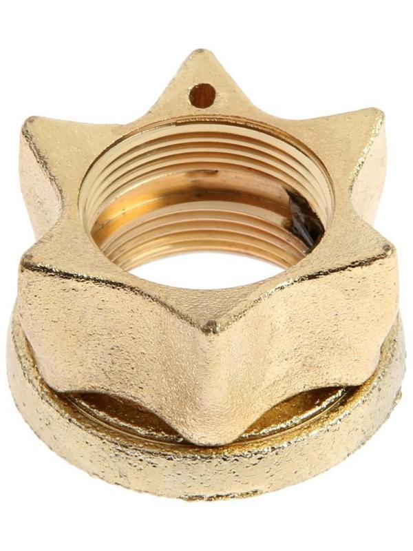 Гайка крепёжная Accoona A471-4, для установки смесителя на раковину/столешницу, М28 х 1,5