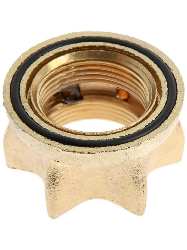 Гайка крепёжная Accoona A471-4, для установки смесителя на раковину/столешницу, М28 х 1,5