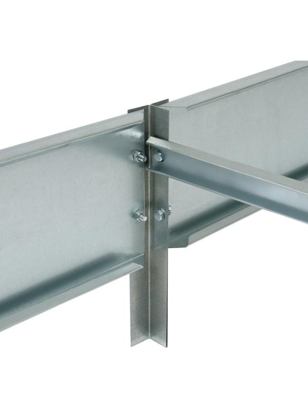 Грядка оцинкованная, 200 × 100 × 15 см, «Компакт-1», Greengo