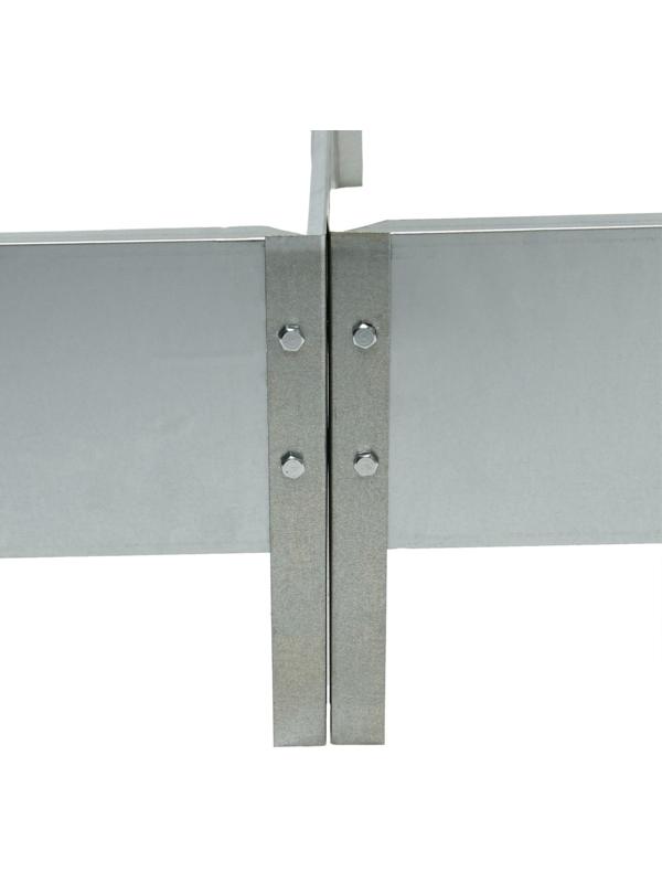 Грядка оцинкованная, 200 × 100 × 15 см, «Компакт-1», Greengo