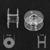 Набор шпулек в двустороннем контейнере, d = 20 мм, 25 шт, цвет прозрачный