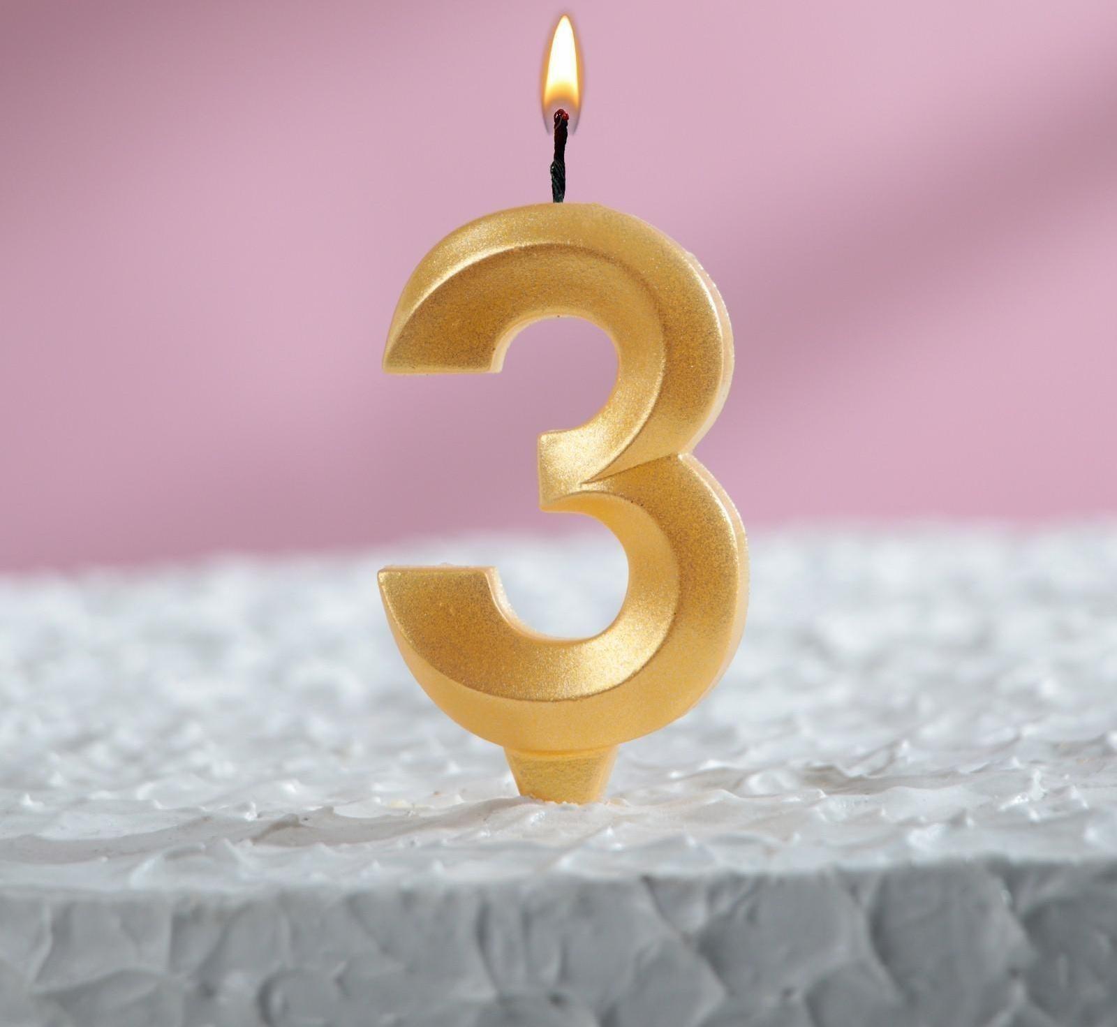 Свеча в торт 