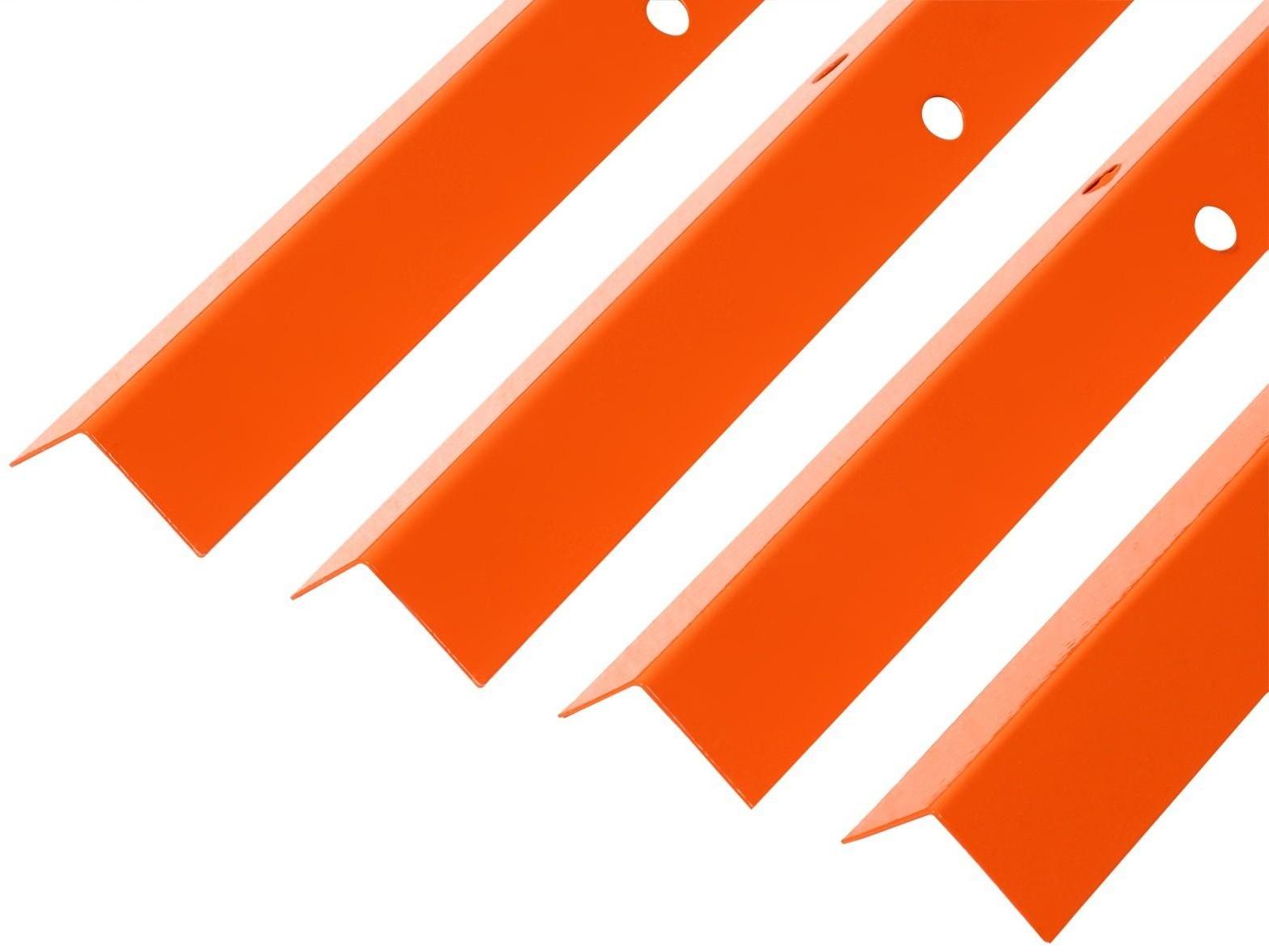 Набор ножек для грядки, 4 шт., оранжевые, Greengo